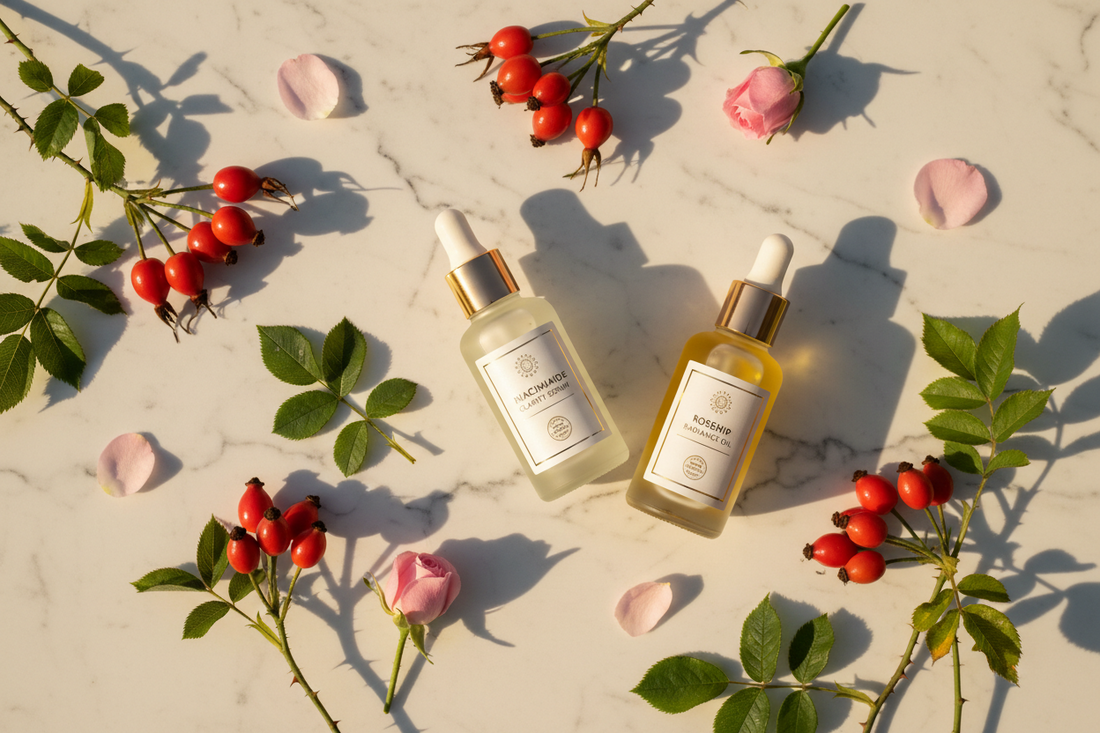 Plant-Powered Purity: Why Vegan Skincare with Niacinamide & Rosehip Oil Is the Future of Radiant Skin