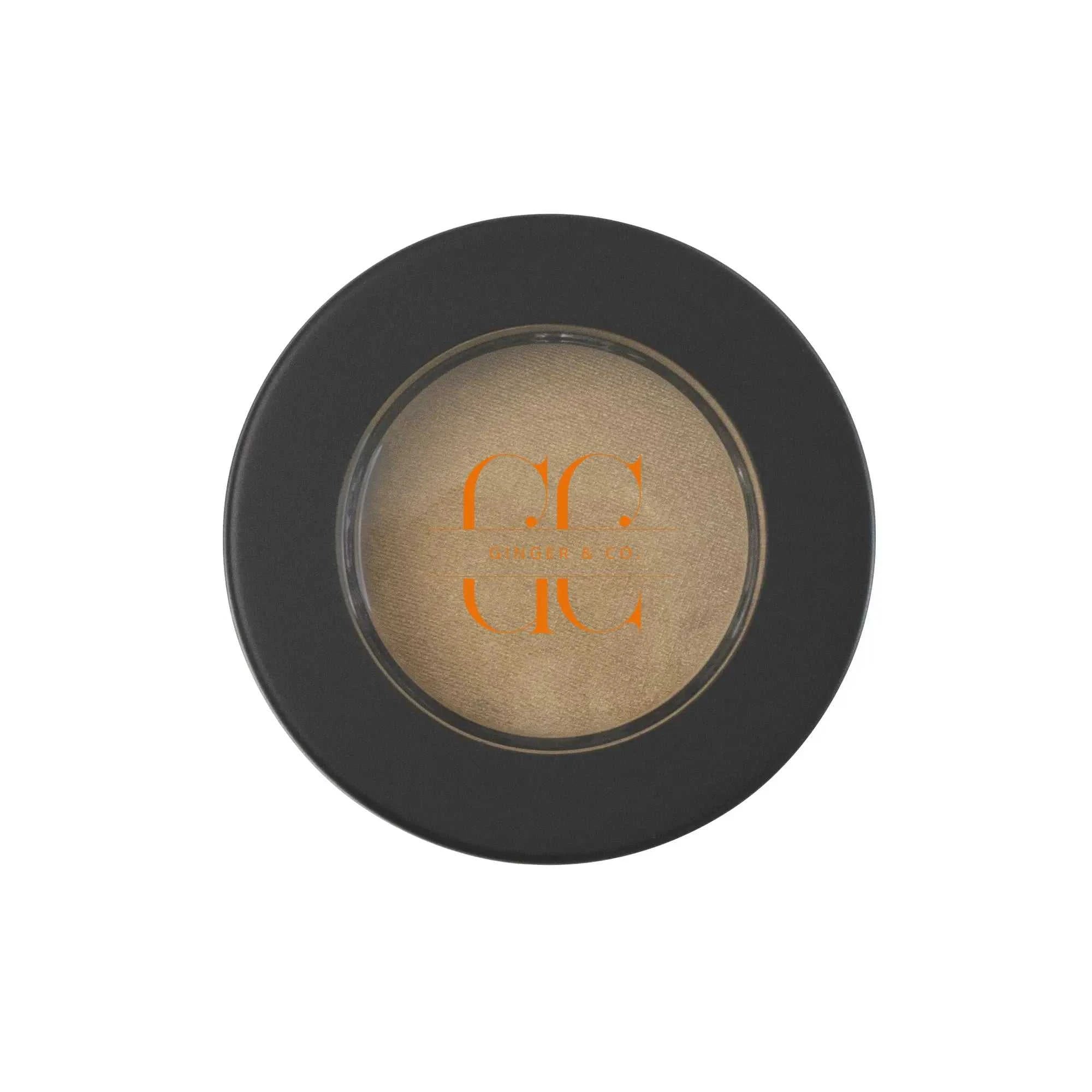 Golden Egg single pan eyeshadow in talc-free, blendable formula with triple-milled fine powder packaging